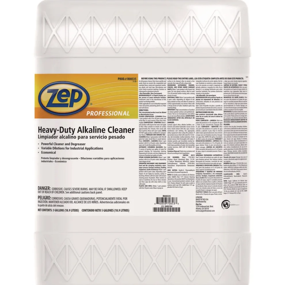 Zep Professional 5 gal. Pail Heavy Duty Alkaline Cleaner