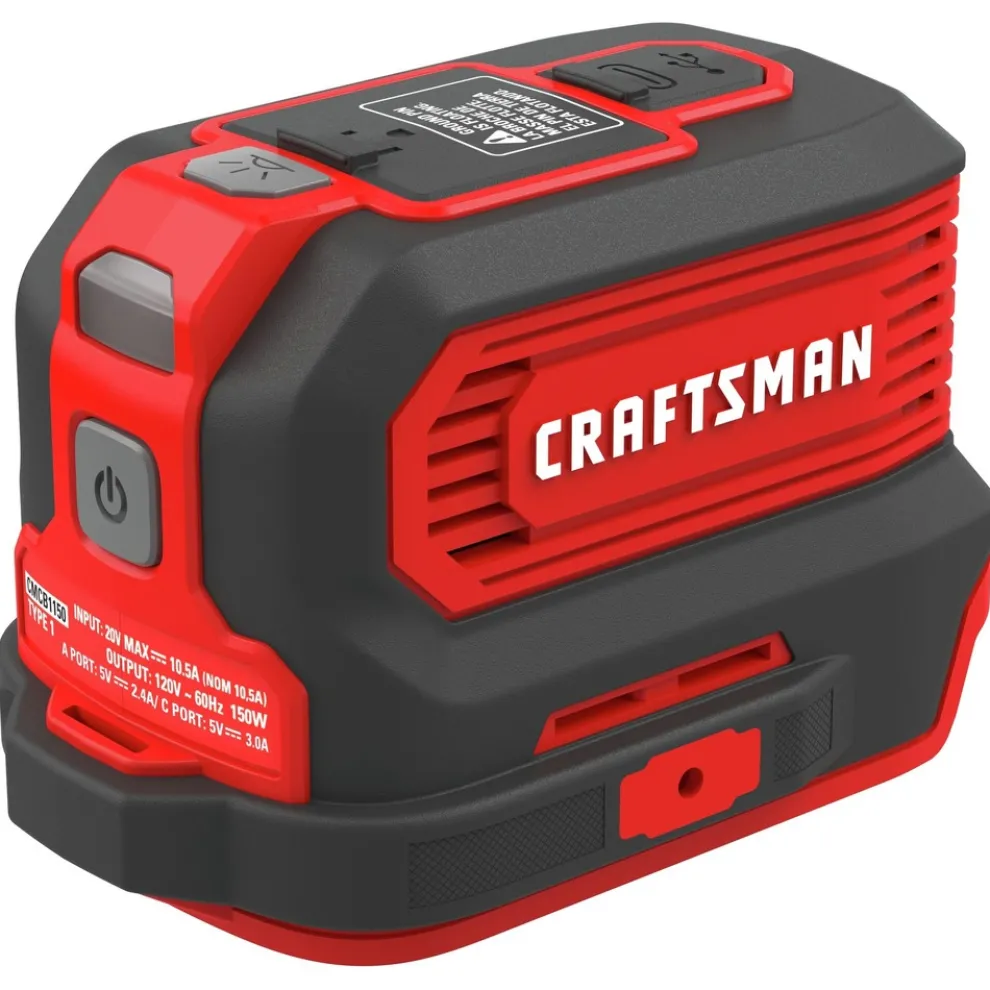 Factory Reconditioned Craftsman V20 150W Power Inverter (Tool Only)